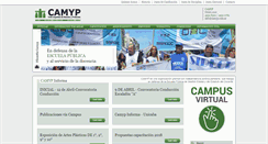 Desktop Screenshot of camyp.com.ar
